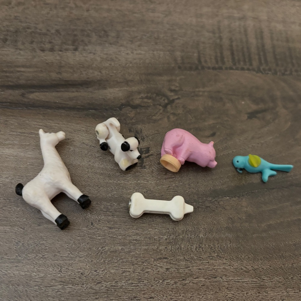 Vintage Polly Pocket Petland Figures